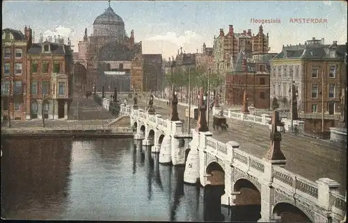 Amsterdam Hoogesluis Kutsche Kat. Amsterdam