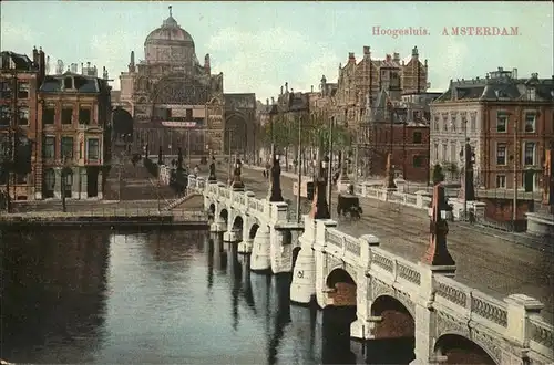 Amsterdam Hoogesluis Kutsche  Kat. Amsterdam