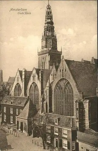 Amsterdam Oude Kerk Kat. Amsterdam