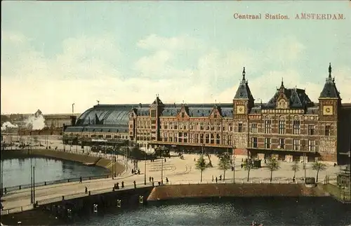 Amsterdam Centraal Station Kat. Amsterdam