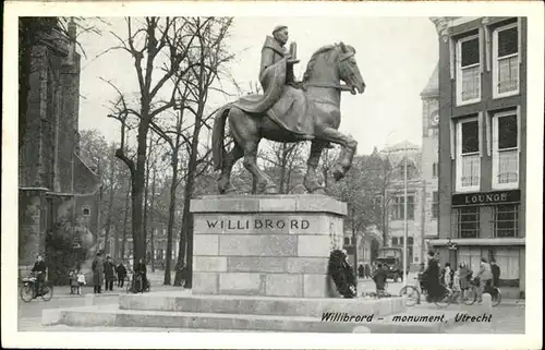 Utrecht Willibrord Monument Kat. Utrecht