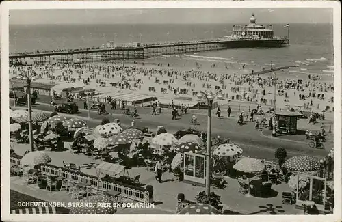 Scheveningen Strand Pier Solarium Kat. Scheveningen