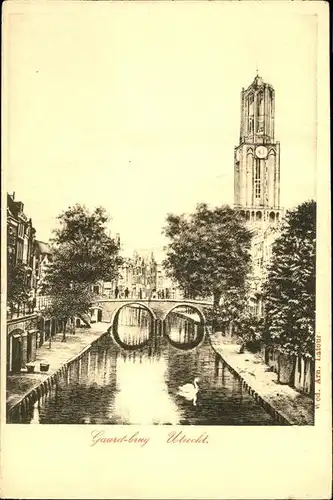 Utrecht Gaard Brug Kat. Utrecht