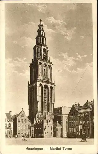 Groningen Martini Toren Kat. Groningen