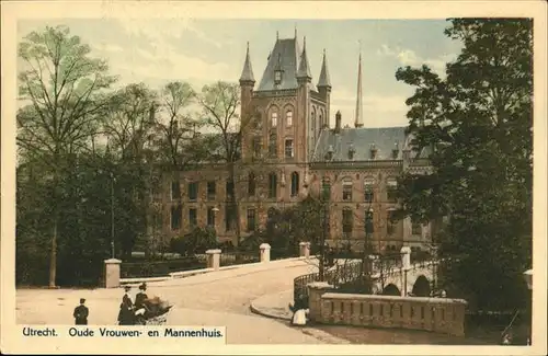 Utrecht Oude Vrouwen Mannenhuis Kat. Utrecht