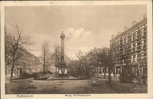 Rotterdam Burg Hoffmanplein Kat. Rotterdam