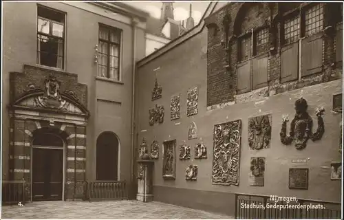 Nijmegen Stadhuis Gedeputeerdenplaats Kat. Nijmegen