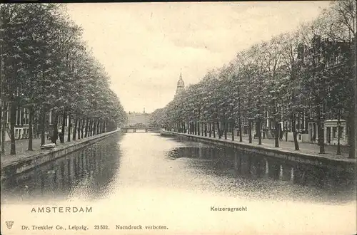 Amsterdam Keizersgracht Kat. Amsterdam