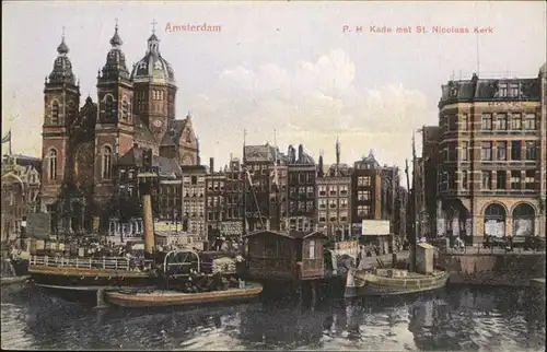 Amsterdam St Nicolaus Kerk Schiff Kat. Amsterdam