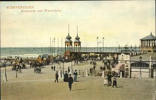 Scheveningen Boulevard Wandelpier Kat. Scheveningen