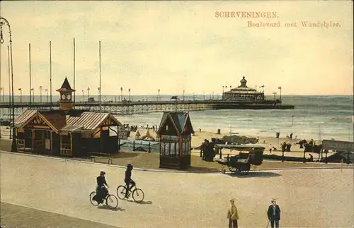 Scheveningen Boulevard Wandelpier Kat. Scheveningen