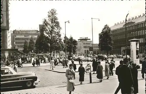 Rotterdam Coolsingel met Beursplein Kat. Rotterdam