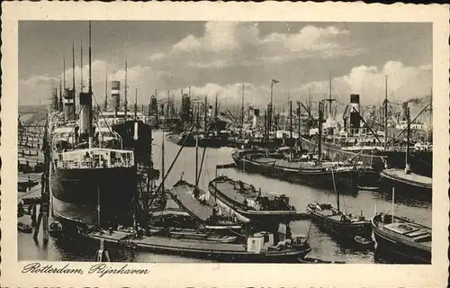 Rotterdam Rijnhaven Schiff Kat. Rotterdam