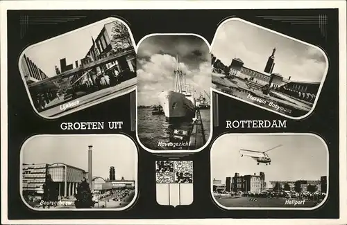 Rotterdam Museum Booymans Beurs Heliport Kat. Rotterdam