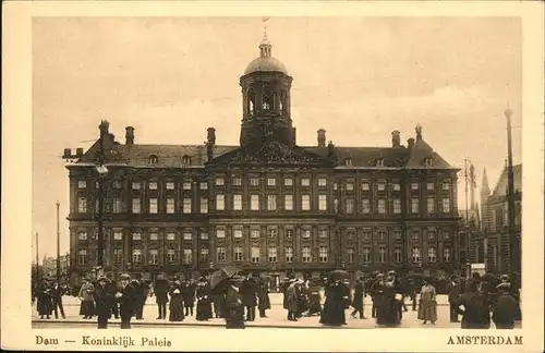 Amsterdam Dam Koninklijk Paleis Kat. Amsterdam