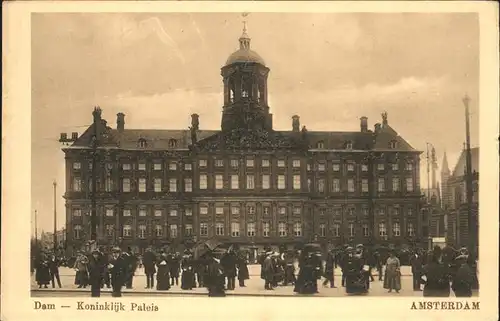 Amsterdam Dam Koninklijk Paleis Kat. Amsterdam