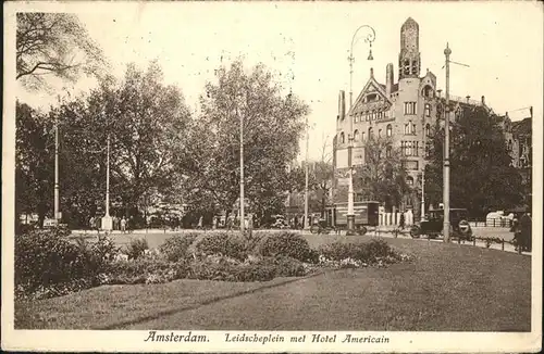 Amsterdam Leidscheplein Hotel Americain Kat. Amsterdam