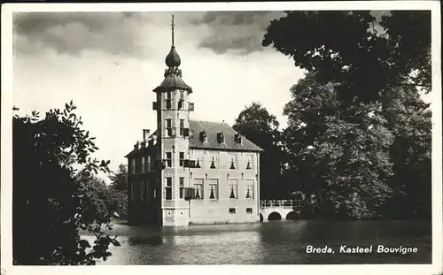 Breda Noord-Brabant Kasteel Bouvigne Kat. Breda