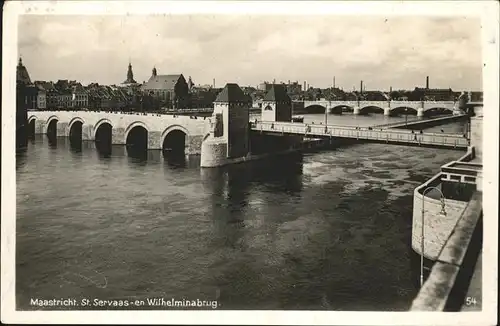 Maastricht St Servaas Wilhelminabrug Kat. Maastricht