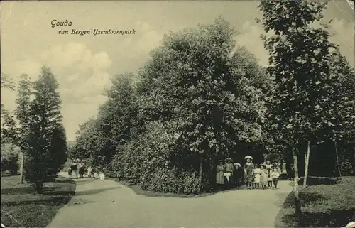 Gouda van Bergen Ijzendoornpark Kat. Gouda