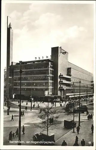 Rotterdam Hogendorpsplein  Kat. Rotterdam