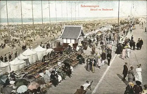 Scheveningen Strand Boulevard Kat. Scheveningen