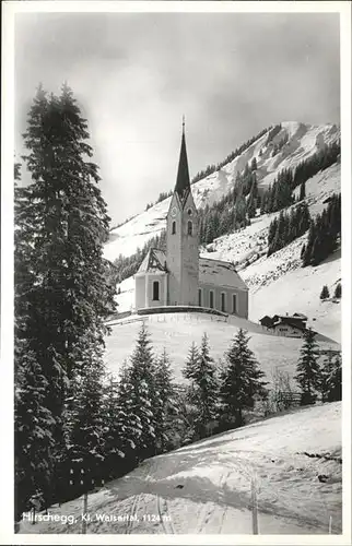wz28678 Hirschegg Kleinwalsertal Vorarlberg Kapelle Kategorie. Mittelberg Alte Ansichtskarten