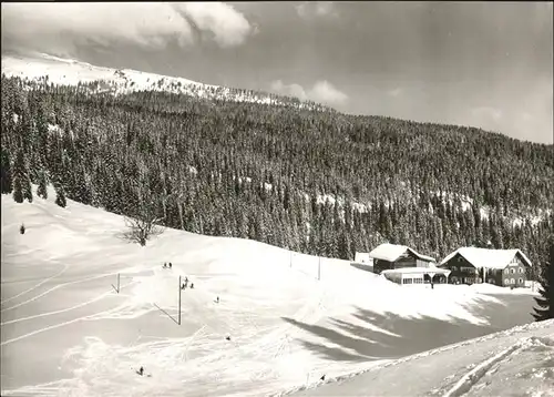 wz28710 Hirschegg Kleinwalsertal Vorarlberg Jugendferienheim Haus Sonnblick Kategorie. Mittelberg Alte Ansichtskarten