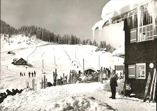 wz28736 Hirschegg Kleinwalsertal Vorarlberg Oberschoental Schoentalhof Kategorie. Mittelberg Alte Ansichtskarten