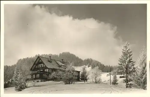 wz28786 Hirschegg Kleinwalsertal Vorarlberg Kinderheim Dr. Bergengruen Kategorie. Mittelberg Alte Ansichtskarten