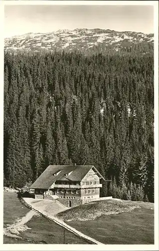 wz28888 Hirschegg Kleinwalsertal Vorarlberg Wuerttemberger Haus Kategorie. Mittelberg Alte Ansichtskarten