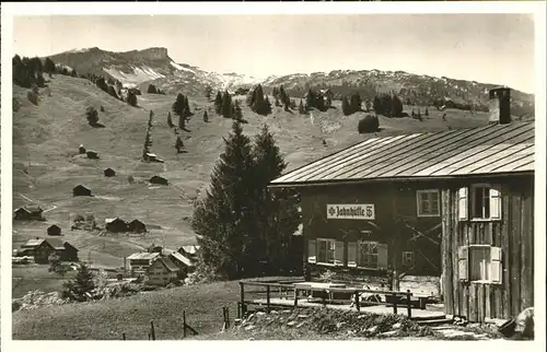 wz28895 Hirschegg Kleinwalsertal Vorarlberg Jahn-Huette Kategorie. Mittelberg Alte Ansichtskarten