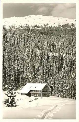 wz28905 Hirschegg Kleinwalsertal Vorarlberg Wuerttemberger Haus Kategorie. Mittelberg Alte Ansichtskarten