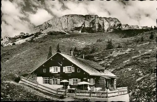wz28911 Hirschegg Kleinwalsertal Vorarlberg Ifenhuette Kategorie. Mittelberg Alte Ansichtskarten