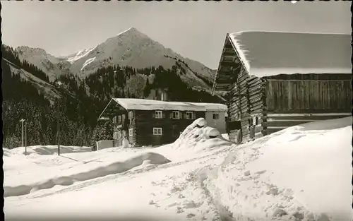 wz28914 Hirschegg Kleinwalsertal Vorarlberg Stuttgarter Huette Kategorie. Mittelberg Alte Ansichtskarten
