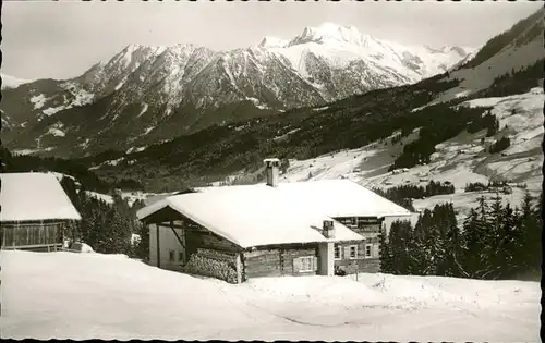 wz28915 Hirschegg Kleinwalsertal Vorarlberg Stuttgarter Huette Kategorie. Mittelberg Alte Ansichtskarten