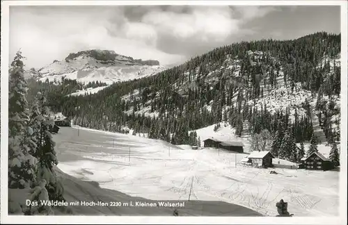 Kleinwalsertal Das Waeldele Hoch-Ifen