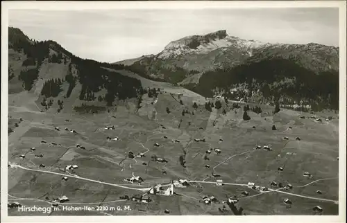 wz28930 Hirschegg Kleinwalsertal Vorarlberg Luftbild Kategorie. Mittelberg Alte Ansichtskarten