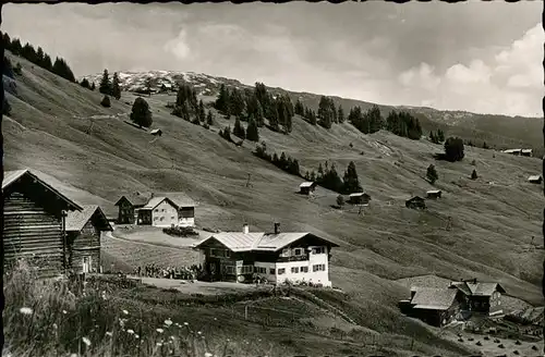 wz28941 Hirschegg Kleinwalsertal Vorarlberg Ferienheim Schloessle Kategorie. Mittelberg Alte Ansichtskarten