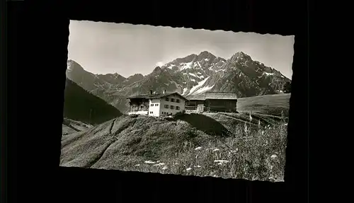 wz28942 Hirschegg Kleinwalsertal Vorarlberg Ferienheim Schloessle Kategorie. Mittelberg Alte Ansichtskarten