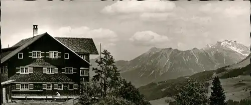 wz28957 Hirschegg Kleinwalsertal Vorarlberg Schoentalhof Kategorie. Mittelberg Alte Ansichtskarten