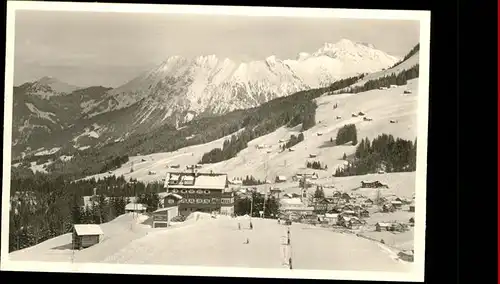 wz28968 Hirschegg Kleinwalsertal Vorarlberg Waldemar-Petersen-Haus Kategorie. Mittelberg Alte Ansichtskarten