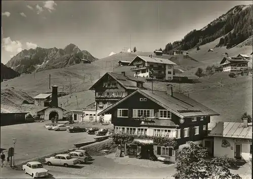 wz29022 Hirschegg Kleinwalsertal Vorarlberg Gaestehaus Edelweiss Kategorie. Mittelberg Alte Ansichtskarten