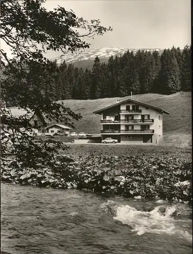 wz29046 Hirschegg Kleinwalsertal Vorarlberg Gaestehaus Mueller Kategorie. Mittelberg Alte Ansichtskarten
