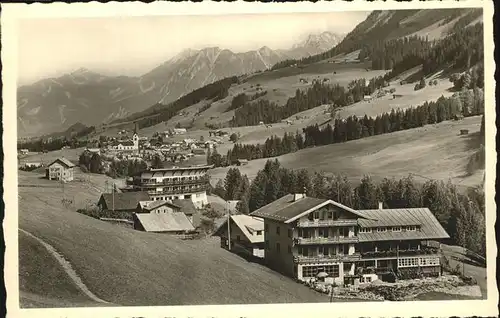 wz29108 Hirschegg Kleinwalsertal Vorarlberg Der Berghof Kategorie. Mittelberg Alte Ansichtskarten