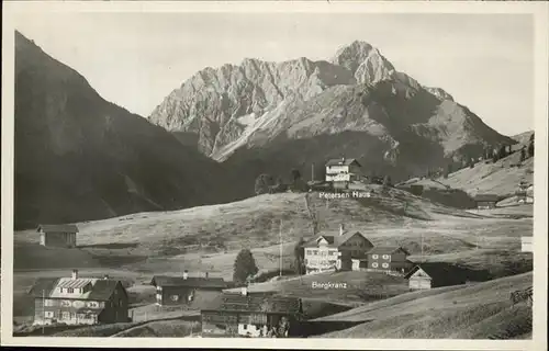 Riezlern Kleinwalsertal Petersen-Haus Bergkranz Widderstein