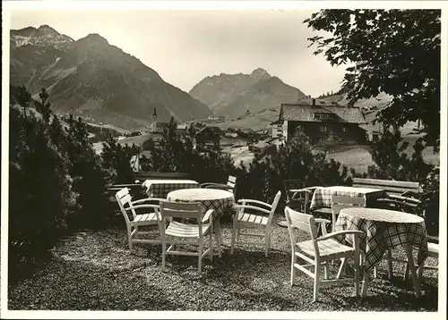 wz29147 Hirschegg Kleinwalsertal Vorarlberg Der Berghof Kategorie. Mittelberg Alte Ansichtskarten