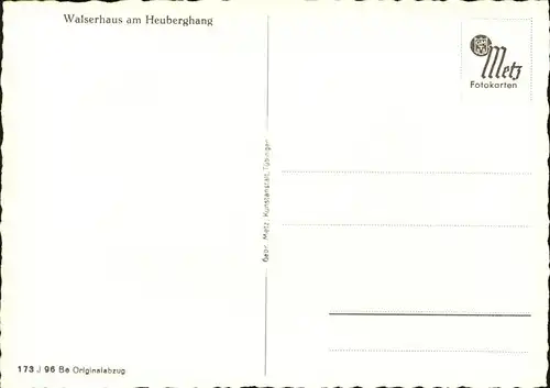Kleinwalsertal Walserhaus Heuberghang