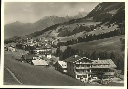wz29152 Hirschegg Kleinwalsertal Vorarlberg Der Berghof Kategorie. Mittelberg Alte Ansichtskarten