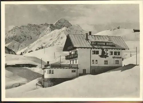 wz29154 Hirschegg Kleinwalsertal Vorarlberg Haus Puehringer Kategorie. Mittelberg Alte Ansichtskarten